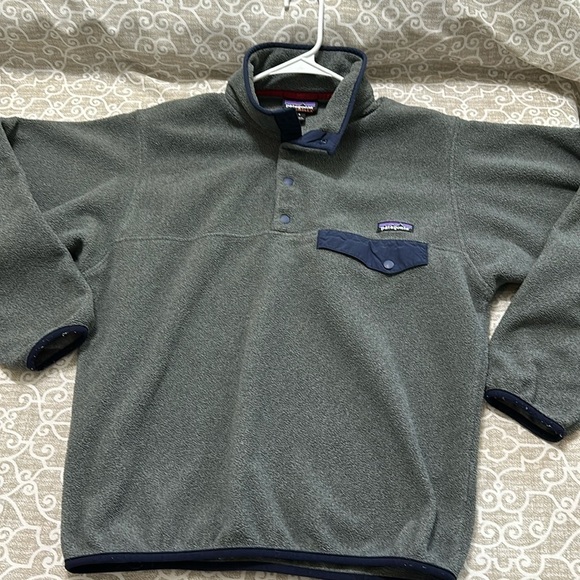 Men’s Patagonia synchilla quarter zip jacket sweater size small - Picture 1 of 4